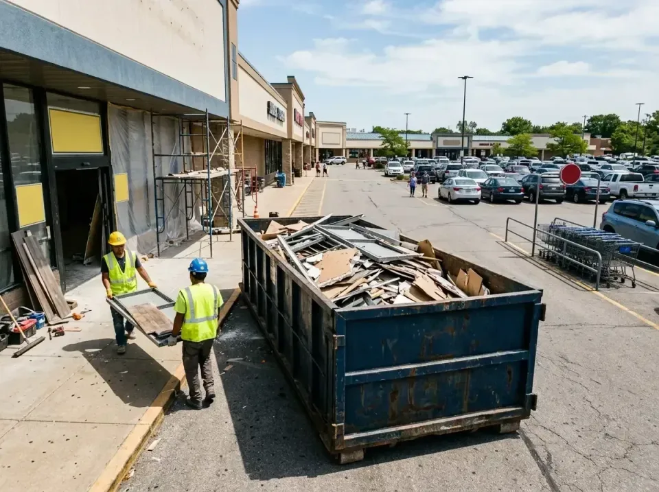 retail-store-renovation-debris-003 — frequently asked questions, Roll-off Dumpster Rentals in Cape St. Claire, MD